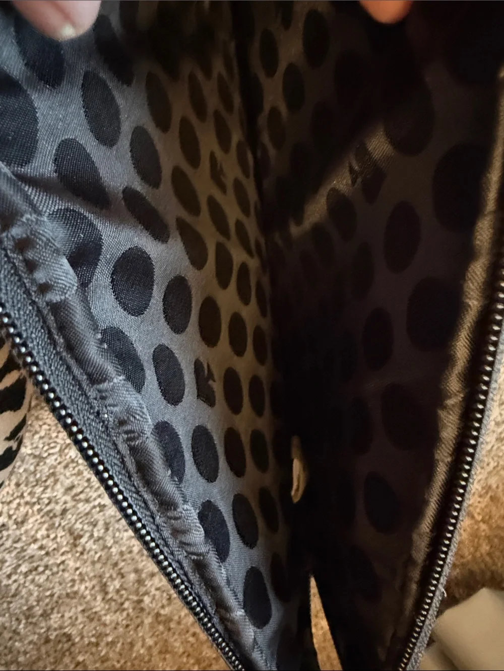 kate spade Black and White Polka Dot Laptop Sleeve